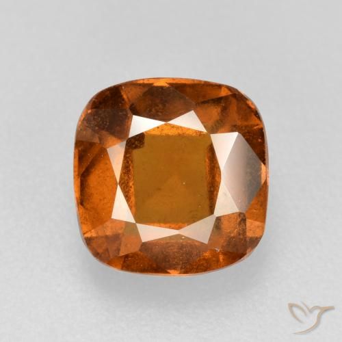 2.19ct 天然 深橙色 钙铝榴石, 软垫, VS-SI