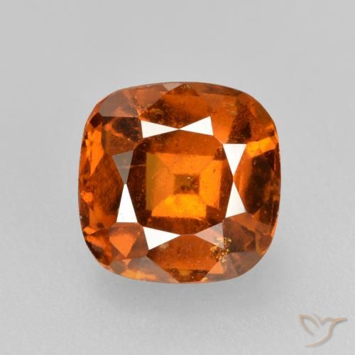2.01ct 天然 深橙色 钙铝榴石, 软垫, VS-SI