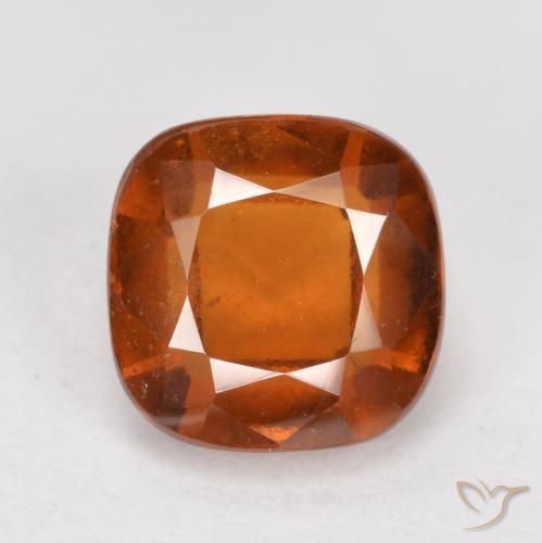 2.32ct 天然 琥珀橙 钙铝榴石, 软垫, VS-SI