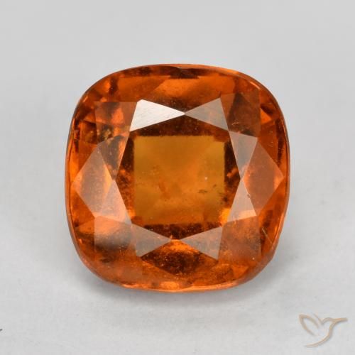 2.05ct 天然 红橙色 钙铝榴石, 软垫, VS-SI