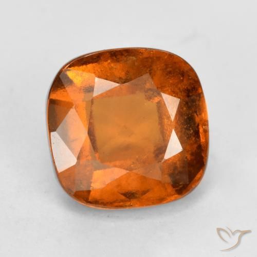 2.10ct 天然 深橙色 钙铝榴石, 软垫, VS-SI