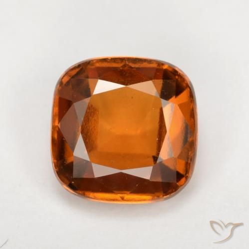 1.78ct 天然 深橙色 钙铝榴石, 软垫, VS