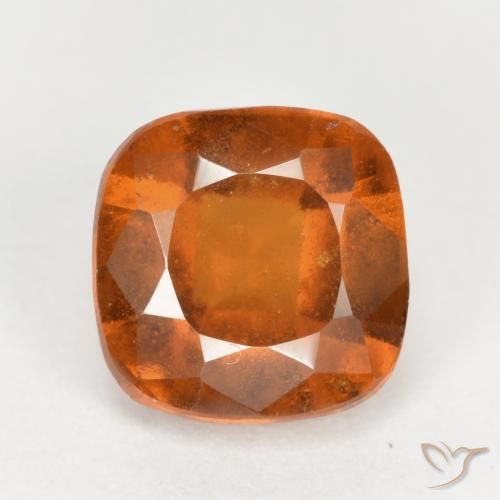 2.36ct 天然 深橙色 钙铝榴石, 软垫, VS-SI