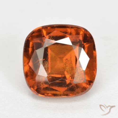 2.42ct 天然 火橙 钙铝榴石, 软垫, VS-SI