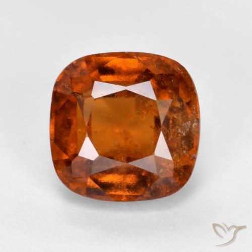 2.31ct 天然 深橙色 钙铝榴石, 软垫, SI