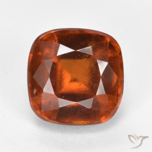 2.42ct 天然 深橙色 钙铝榴石, 软垫, VS-SI