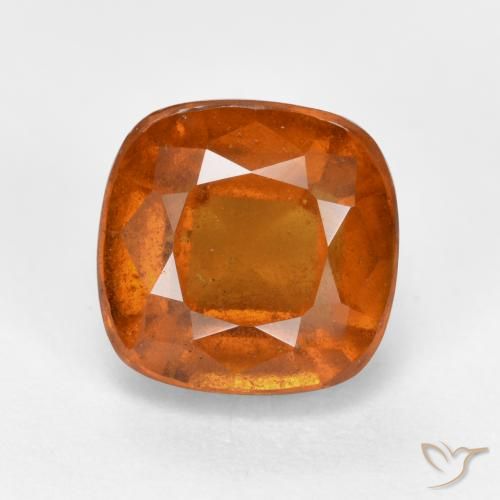 2.66ct 天然 深橙色 钙铝榴石, 软垫, VS-SI