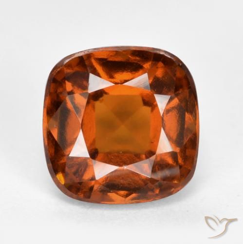 2.36ct 天然 中橙 钙铝榴石, 软垫, VS-SI