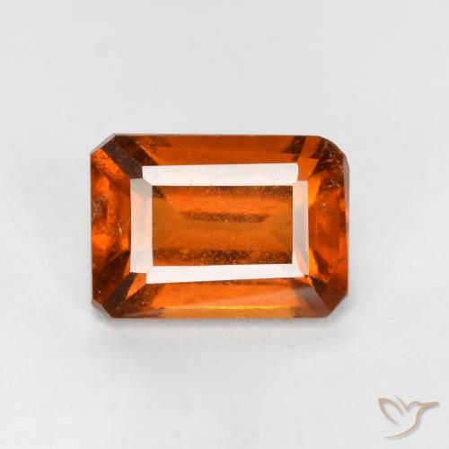 1.94ct 天然 火橙 钙铝榴石, 祖母绿式切割, SI