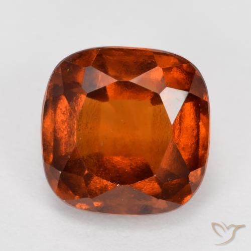 2.31ct 天然 深橙色 钙铝榴石, 软垫, VS