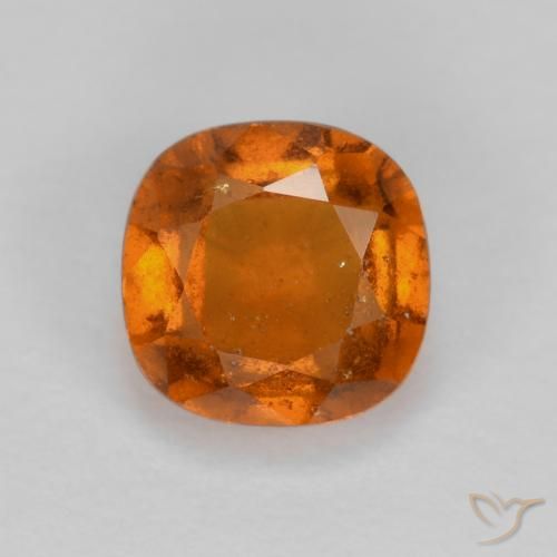 1.46ct 天然 深橙色 钙铝榴石, 软垫, VS-SI