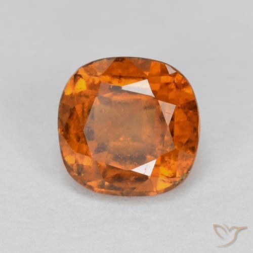1.50ct 天然 深橙色 钙铝榴石, 软垫, VS-SI
