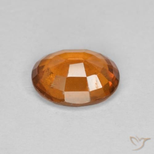 1.85克拉天然钙铝榴石，椭圆形，VS-SI
