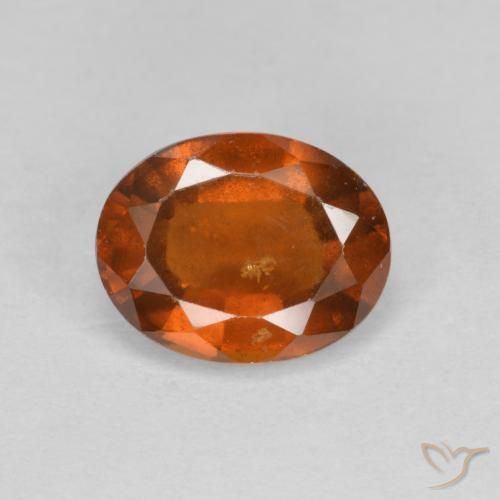 2.33ct 天然 深橙色 钙铝榴石, 椭圆形, VS-SI