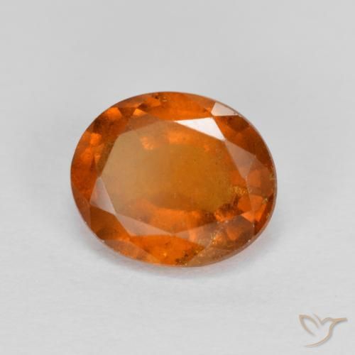 1.76ct 天然 中橙 钙铝榴石, 椭圆形, VS-SI