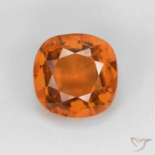 1.52ct 天然 中橙 钙铝榴石, 软垫, VS-SI