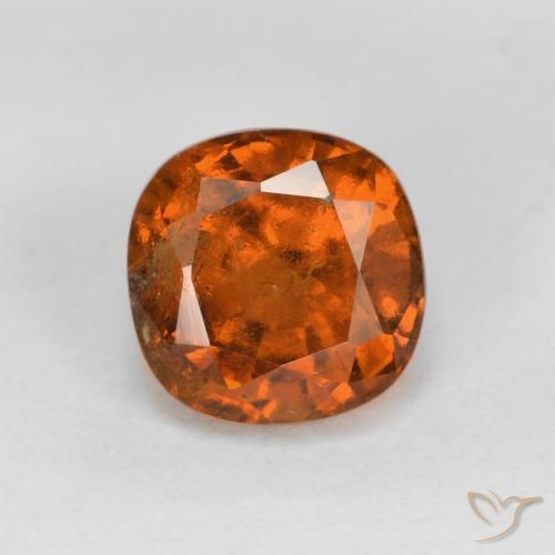 1.32ct 天然 中橙 钙铝榴石, 软垫, VS-SI