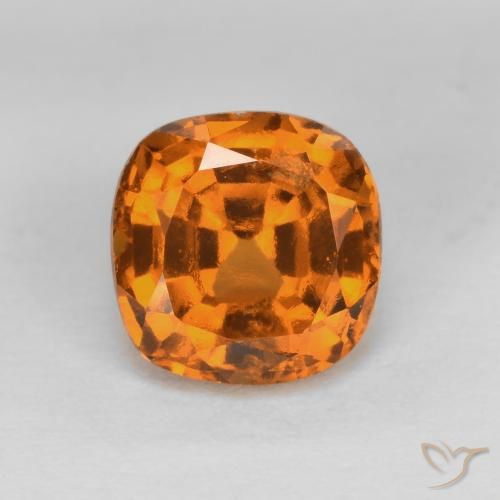 1.40ct 天然 杏橙 钙铝榴石, 软垫, VS-SI