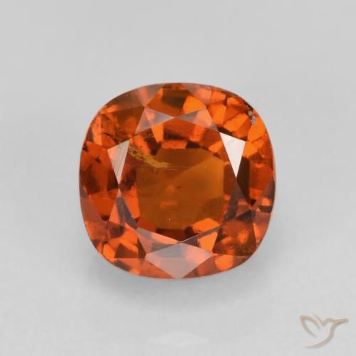 1.46ct 天然 深橙色 钙铝榴石, 软垫, VS-SI