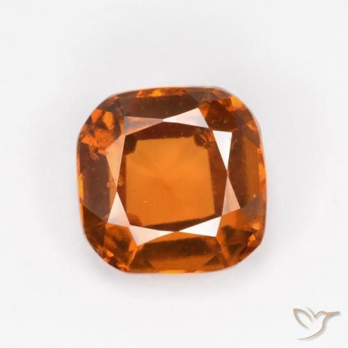1.69ct 天然 中深橙色 钙铝榴石, 软垫, VVS-VS