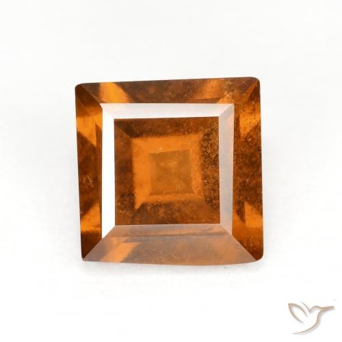1.82ct 天然 深橙色 钙铝榴石, 正方形, VS