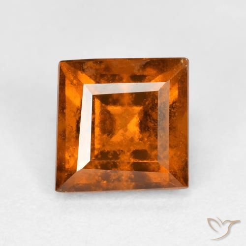 1.79ct 天然 深橙色 钙铝榴石, 正方形, VS-SI