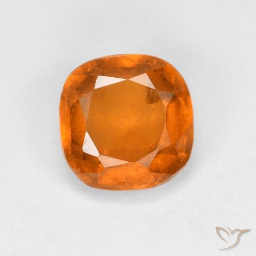 1.19ct 天然 中橙 钙铝榴石, 软垫, VS
