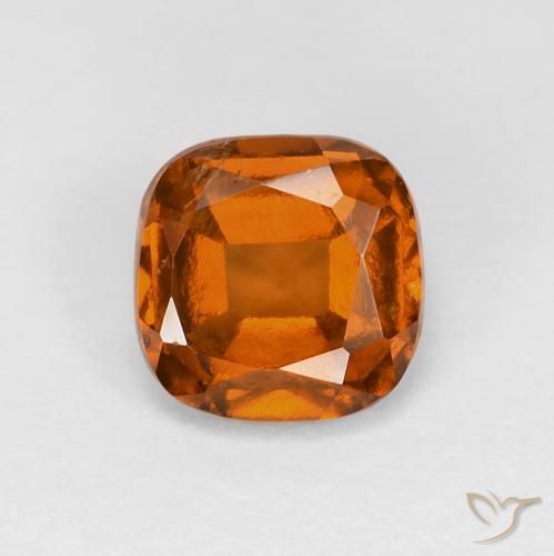 1.17ct 天然 深橙色 钙铝榴石, 软垫, VS