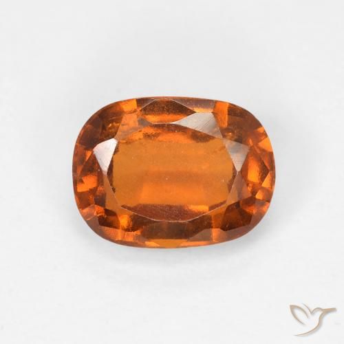 1.66ct 天然 深橙色 钙铝榴石, 软垫, VS-SI