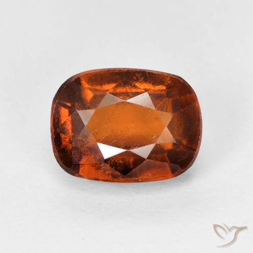 2.40ct 天然 深橙色 钙铝榴石, 软垫, VS-SI