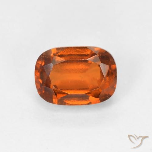 1.51ct 天然 深橙色 钙铝榴石, 软垫, VS