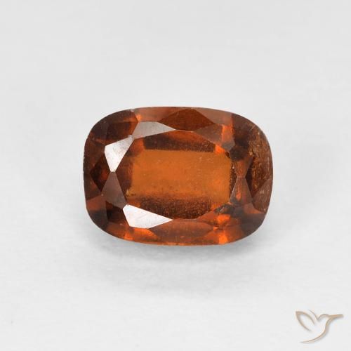1.60ct 天然 深橙色 钙铝榴石, 软垫, VS