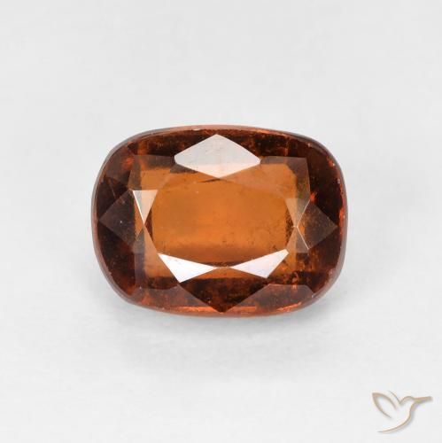 2.33ct 天然 深橙色 钙铝榴石, 软垫, VVS-VS