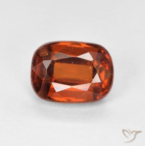 2.16ct 天然 琥珀橙 钙铝榴石, 软垫, VVS-VS