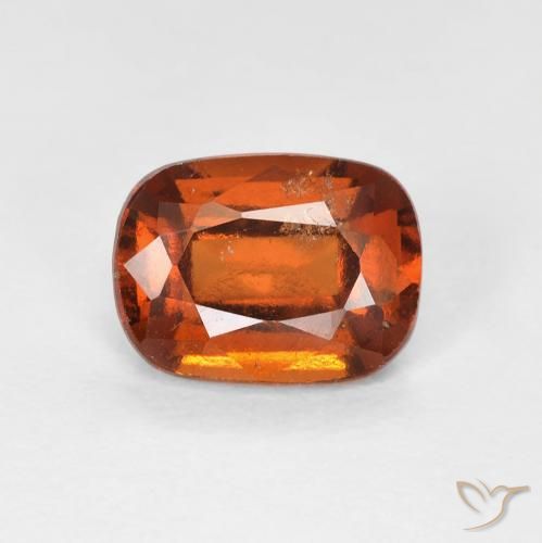 1.83ct 天然 深橙色 钙铝榴石, 软垫, VS