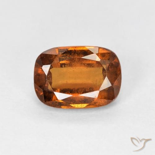 1.14ct 天然 中橙 钙铝榴石, 软垫, VVS-VS