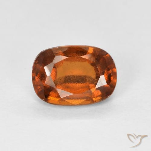 1.15ct 天然 中橙 钙铝榴石, 软垫, VVS-VS