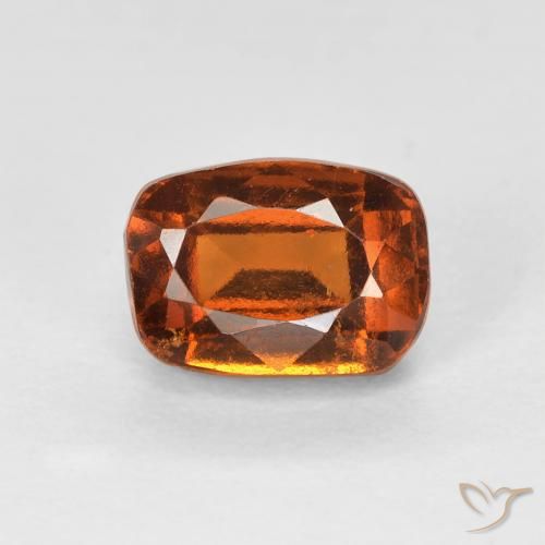 1.57ct 天然 中橙 钙铝榴石, 软垫, VVS-VS