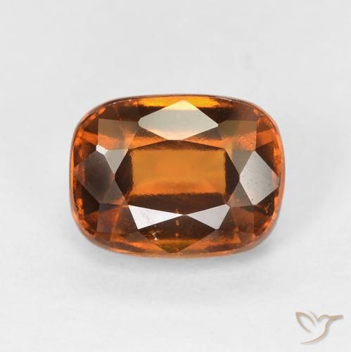 2.20ct 天然 深橙色 钙铝榴石, 软垫, VVS-VS