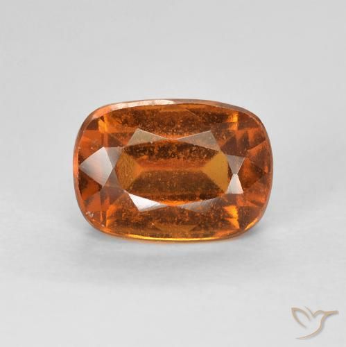 1.56ct 天然 中橙 钙铝榴石, 软垫, VVS-VS