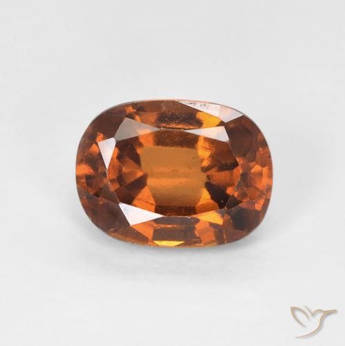1.84ct 天然 中橙 钙铝榴石, 软垫, VVS-VS