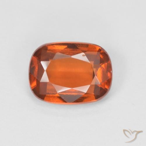 1.58ct 天然 中橙 钙铝榴石, 软垫, VS-SI