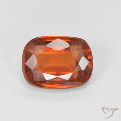 1.90ct 天然 红橙色 钙铝榴石, 软垫, VS-SI