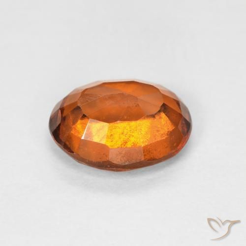 1.20克拉天然钙铝榴石，椭圆形，VVS-VS