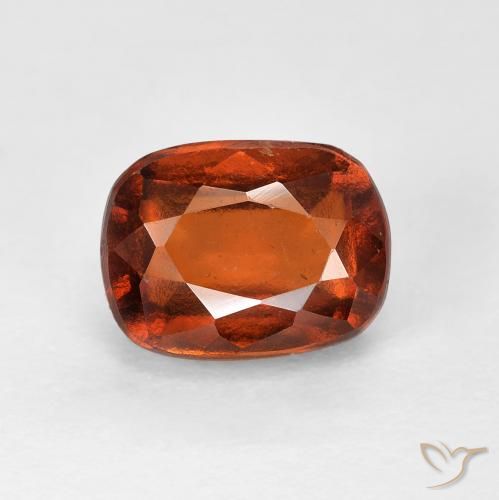 2.69ct 天然 深橙色 钙铝榴石, 软垫, VVS-VS