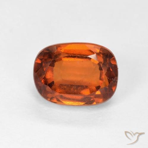 2.51ct 天然 深橙色 钙铝榴石, 软垫, VVS-VS