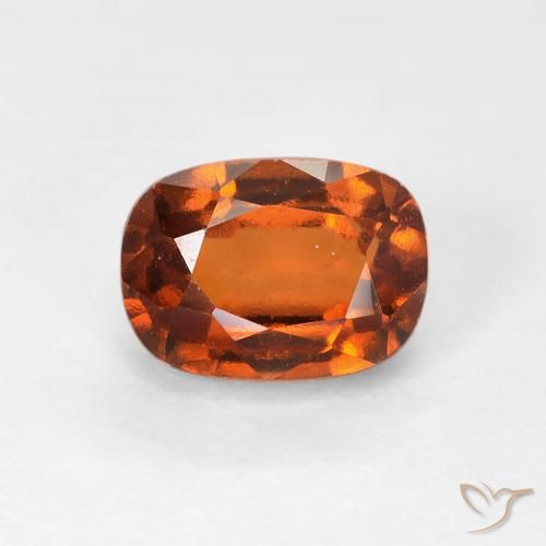 1.51ct 天然 深橙色 钙铝榴石, 软垫, VVS-VS