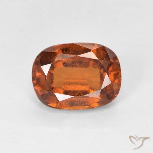 1.92ct 天然 中橙 钙铝榴石, 软垫, VS-SI