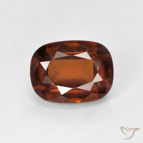 2.16ct 天然 琥珀橙 钙铝榴石, 软垫, VS-SI