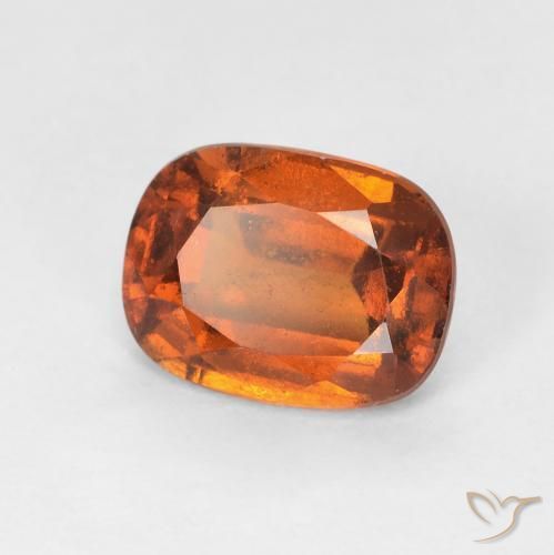 1.75ct 天然 深橙色 钙铝榴石, 软垫, VS